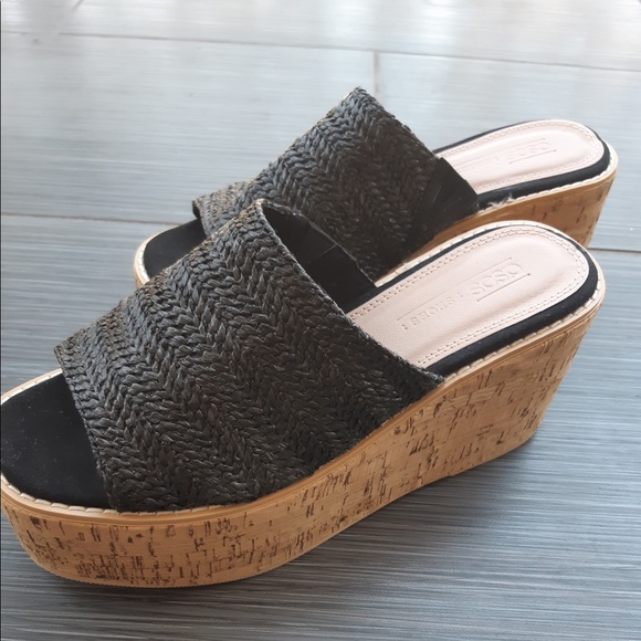 ASOS DESIGN Toya cork wedges - Picture 3 of 5